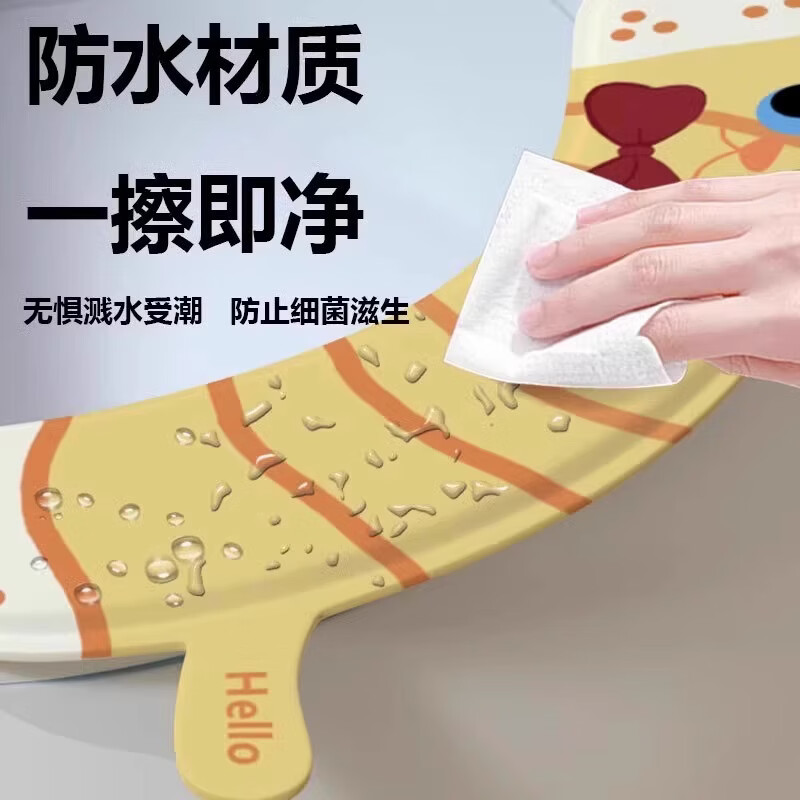 列文虎克 LEEUWENHOEK马桶垫四季通用2025新款马桶坐垫防水可爱粘贴式马桶圈坐垫坐便垫 【升级款猫咪】颜色款式随机3对装
