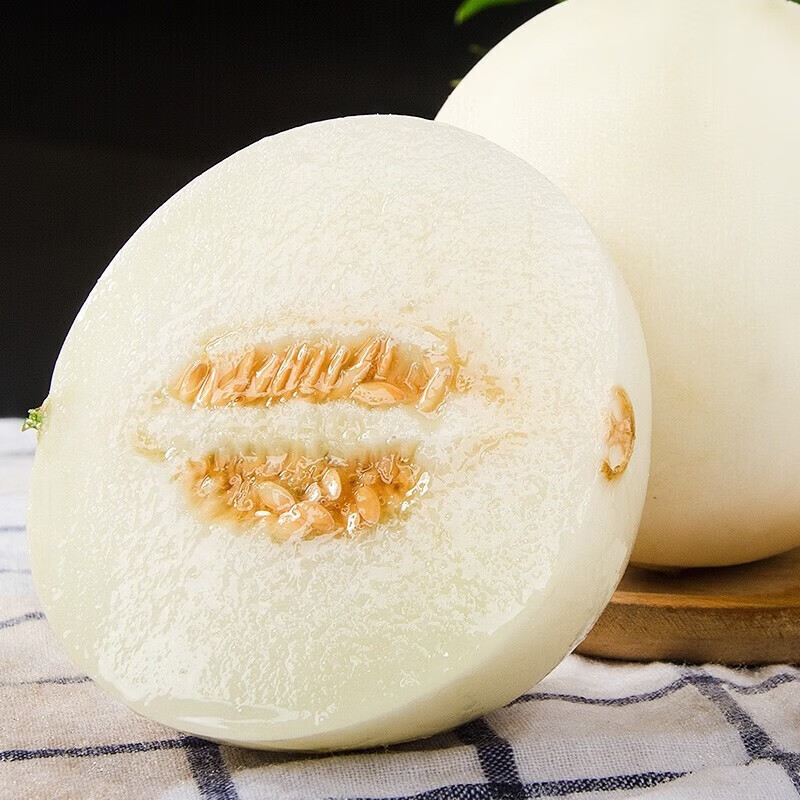 京典光年陕西阎良甜瓜 产地直发头茬现摘香瓜应季时令水果生鲜 【商超品质】净重4.5-5斤彩箱装