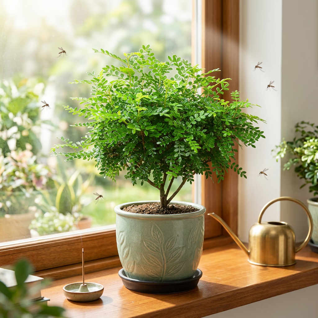 清香木胡椒木盆栽 室内驱蚊绿植 大苗好养易活客厅办公室桌面植物 7年大苗+加仑盆+专用肥