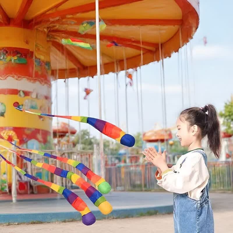 L小红书同款户外AA 2个装(款式随机发) 彩虹拖尾丢沙包