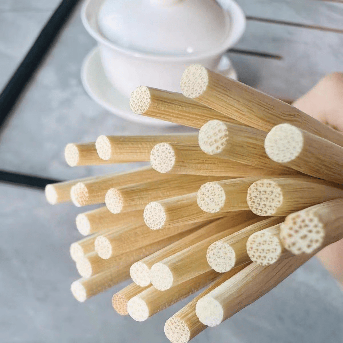 Ka一次性筷子独立包装环保竹筷家用商用方便筷酒店专用筷子 长22.5cm 3000双