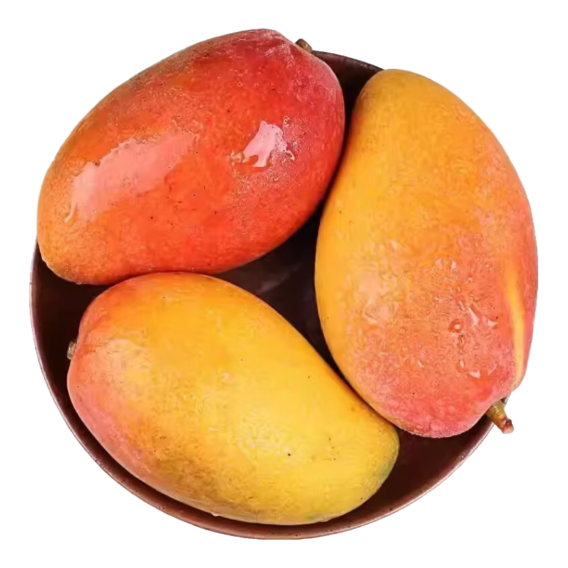 不二猩选正宗海南贵妃芒芒果新鲜水果当季现摘彩虹芒果多汁产地直发大果 彩虹芒果 净重4.5斤 100g