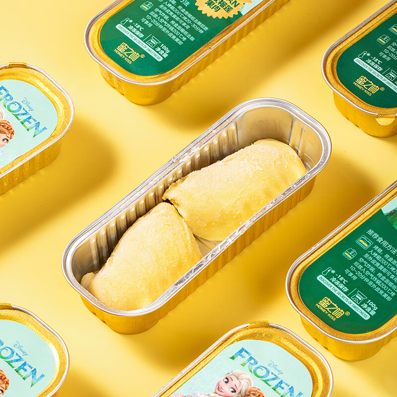 蜜之吻【迪士尼】泰国金枕果肉无核100克*8/盒礼盒装 顺丰包邮 树上熟 800g(100克*8条礼盒装)