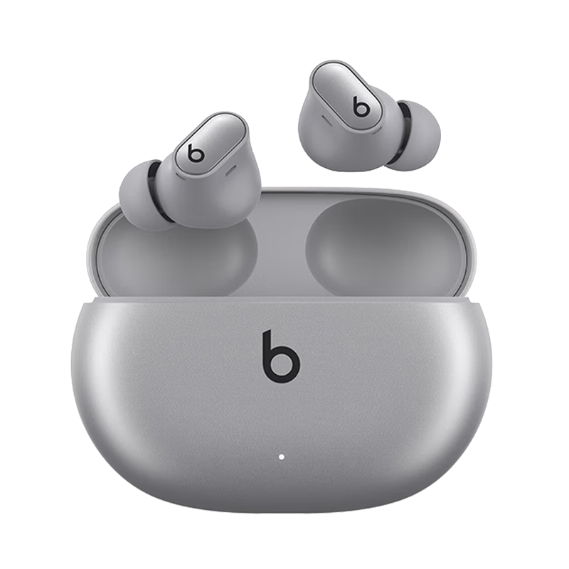 beats Studio Buds +  (第二代) 真无线降噪耳机 蓝牙耳机【礼物】 适用华为苹果手机 星际银