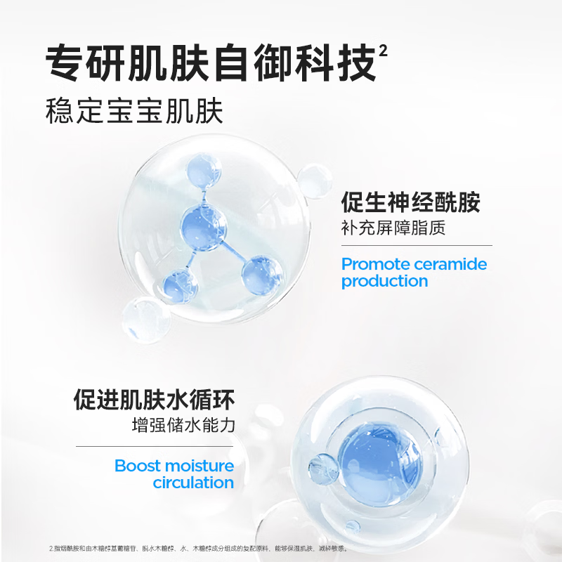 贝德玛（BIODERMA）家庭版小金盾贝德玛奶油霜身体乳婴幼儿保湿乳液无激素换季面霜 500ml