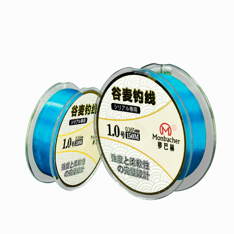 巴赫谷麦钓法尼龙线前打主线150m钓鱼线溪流传统钓渔具谷麦线 谷麦钓线150米 3.0