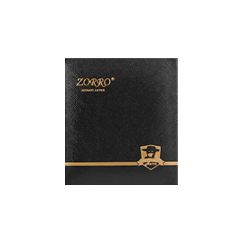 ZORRO佐罗煤油打火机防风古银彩印茉莉情人节520生日礼物送男生男士 精美礼盒