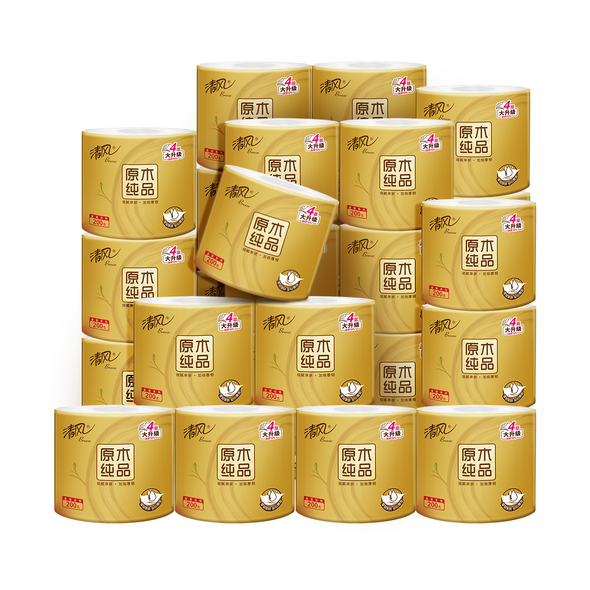 Breeze ��� ԭľ��װ200g ��ֽ 4�� 27�� 55.69Ԫ