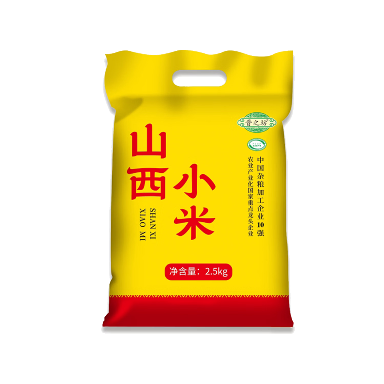 晋之坊山西黄小米熬粥米油丰厚软糯农家小米粥早餐粥家庭装 山西小米5斤（超值家庭装）
