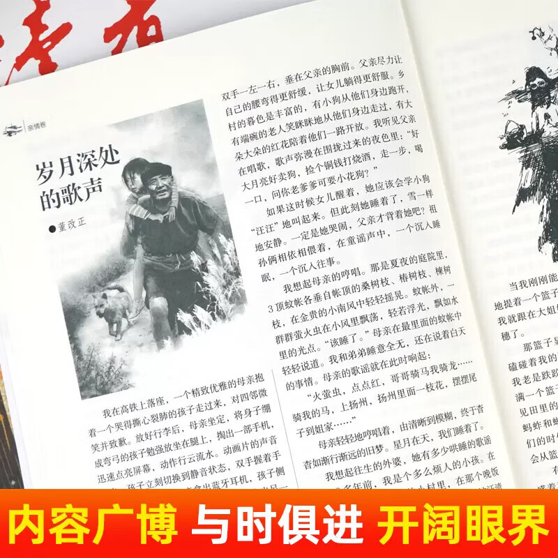 读者典藏版42周年全新升级版4册 汇集往年《读者》精华文摘 经典文学杂志青少年小学生版初中高中生经典文摘 【全套4册】读者42周年典藏版