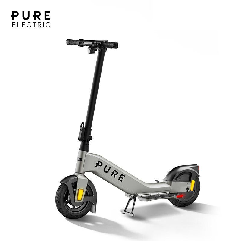 佩尚Pure Electric电动滑板车成人二轮折叠电动车小型轻便迷你代步车 Pure Advance+ 银铂色
