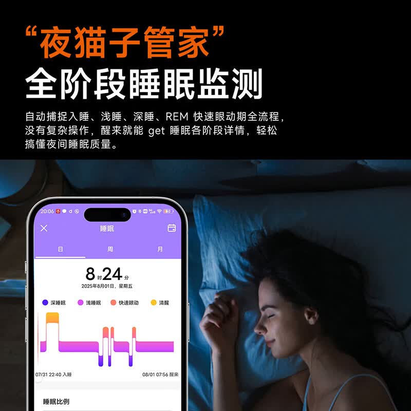 KPEP【GPS多星定位】北斗GPS定位轨迹户外跑步防水心率血氧睡眠监手表 硅胶粉