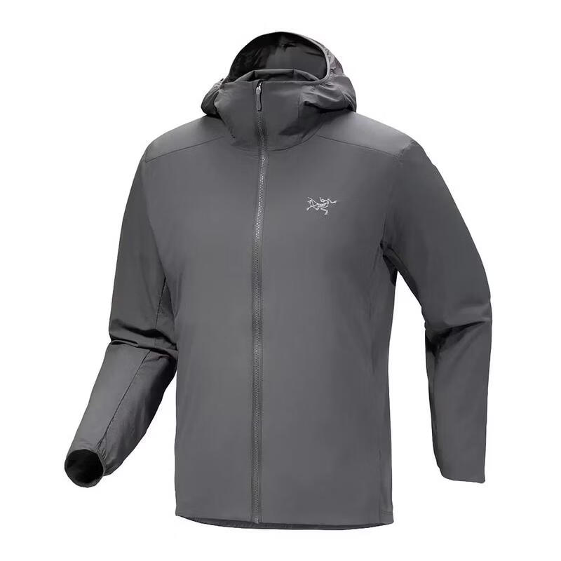 始祖鸟（ARC'TERYX）男士抓绒衣防风透气轻量保暖外套连帽长袖户外夹克 Cloud XL