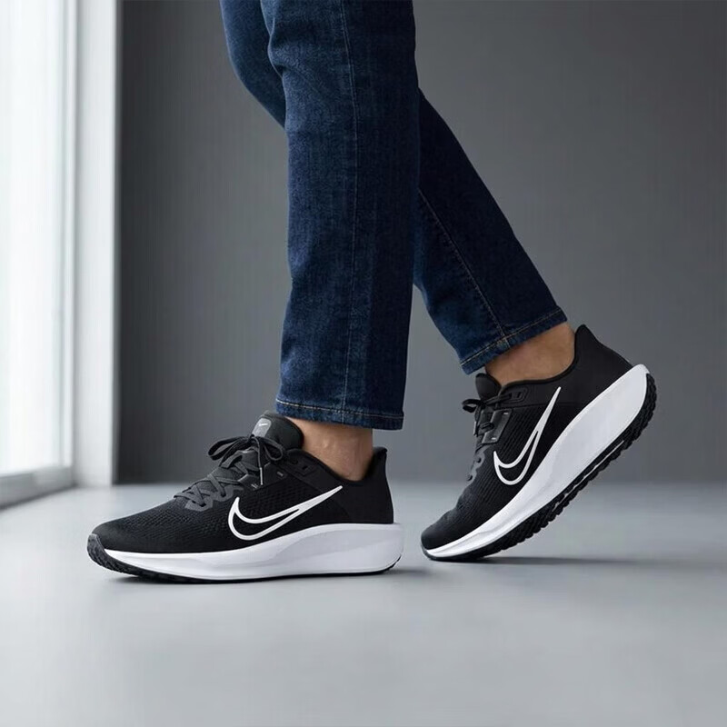 耐克NIKE跑步鞋男子透气QUEST 6运动鞋FD6033-001黑41