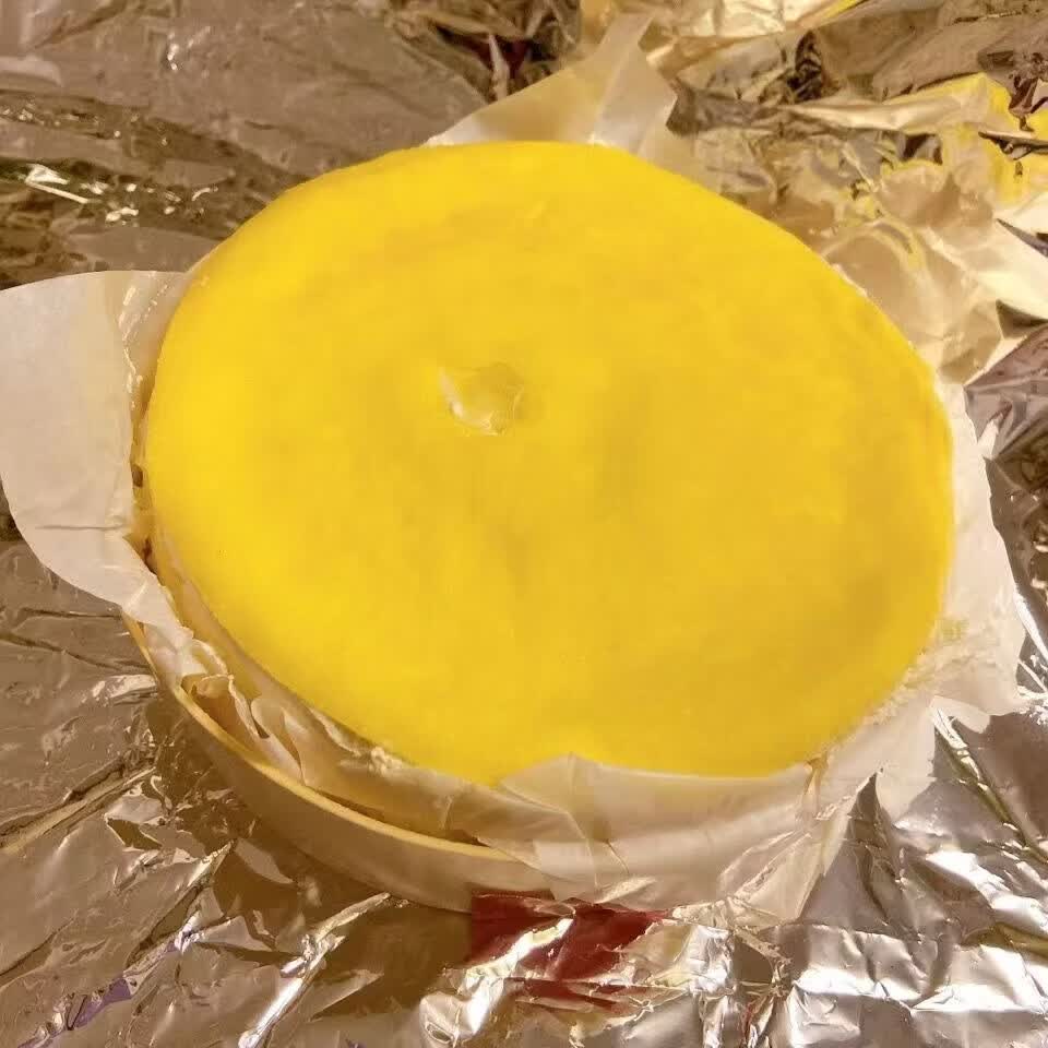 新鲜榴莲千层榴莲果肉泰国金枕榴莲千层蛋糕甜品下午茶休闲零食 新鲜金枕6寸榴莲千层400/盒*3