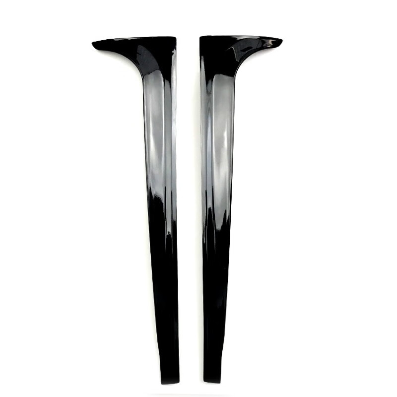 适用大众 polo 波罗 2019  侧翼尾翼扰流外饰改装 钢琴黑