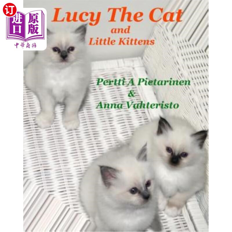 海外直订lucy the cat and little kittens 猫露西和小猫们