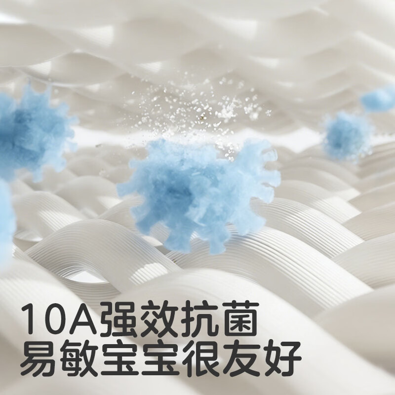 可优比（KUB）婴儿被子10A抗菌儿童夏凉被含桑蚕丝新生宝宝空调被幼儿园凉感被 【10A抗菌凉感被】-白鹅轻舞 120*150cm