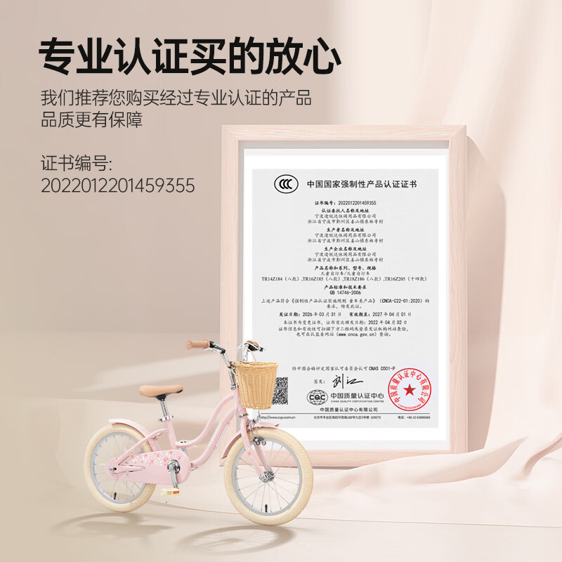 途锐达（TOPRIGHT）暖暖儿童自行车6-12岁女孩骑行16寸公主车学生专用女童单车脚踏车 暖暖黑胎版 16寸适合身高105-135CM