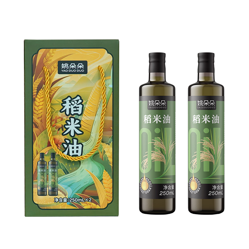 姚朵朵杂粮干货礼盒节日送礼家用南北干货 稻米油礼盒 500g