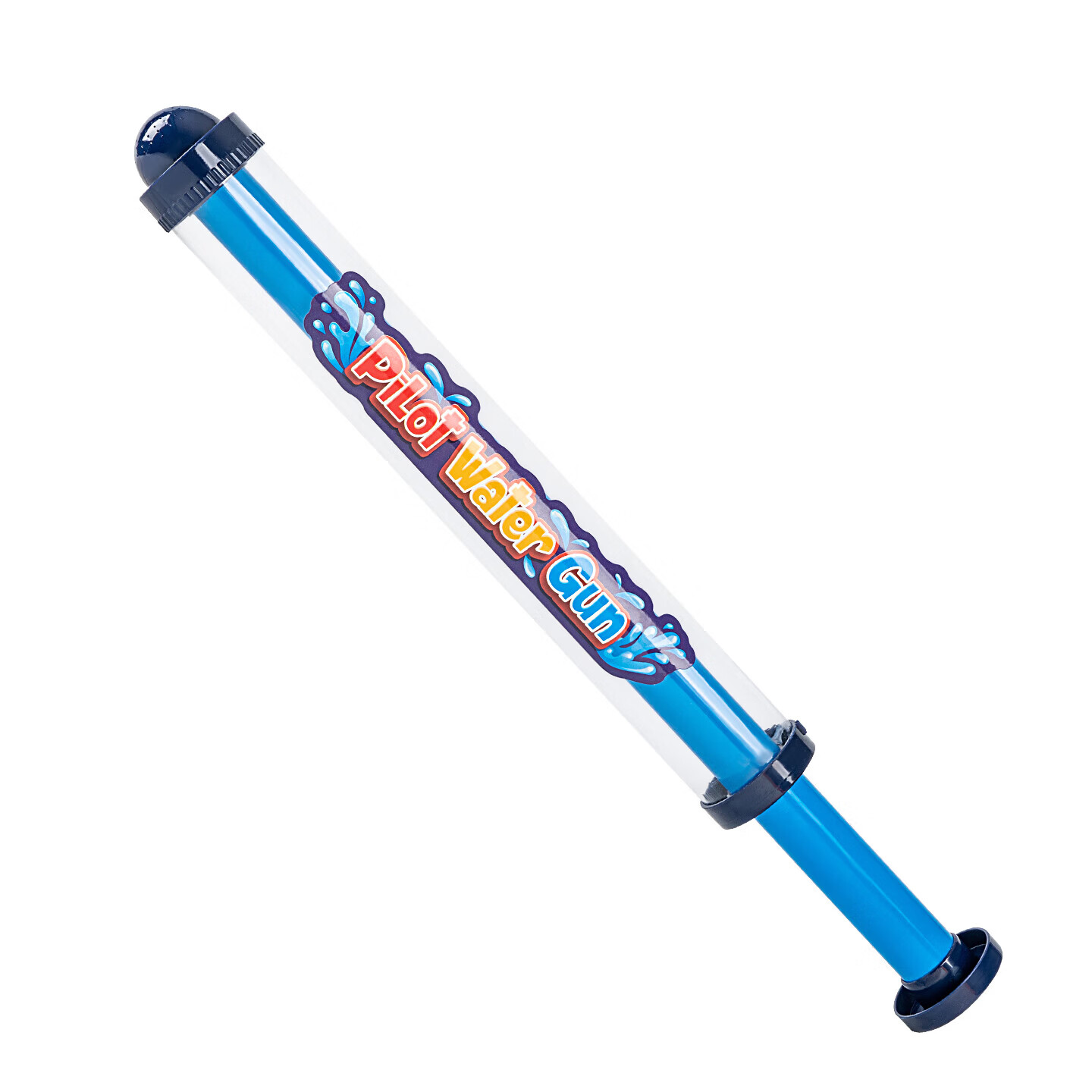 儿童水枪戏水玩具烟花水枪大容量拍照氛围感出片抽拉式 加厚:蓝色款烟花水枪【一支装】