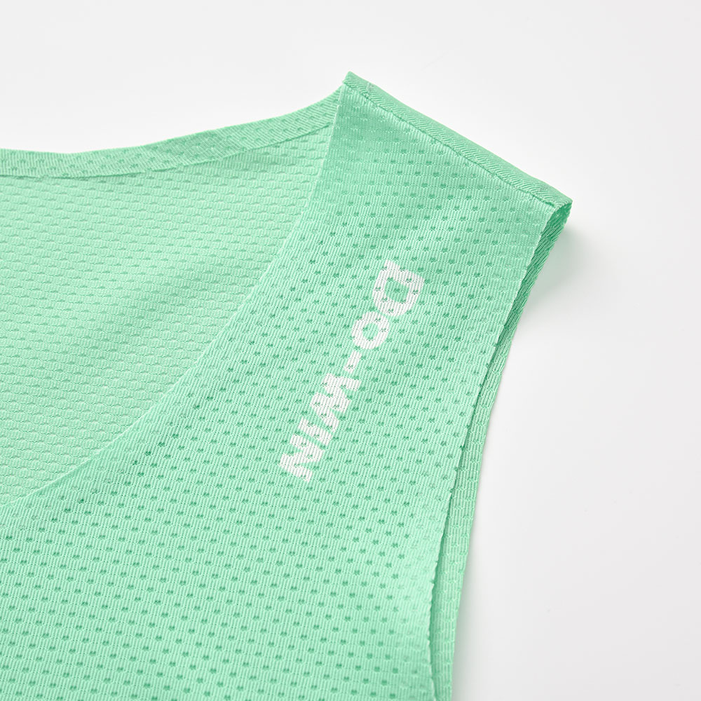 多威（Do-win）【26新品】马拉松背心男士春夏季速干衣运动跑步马甲无袖健身服 2152139B-F/水绿色（女） 3XL