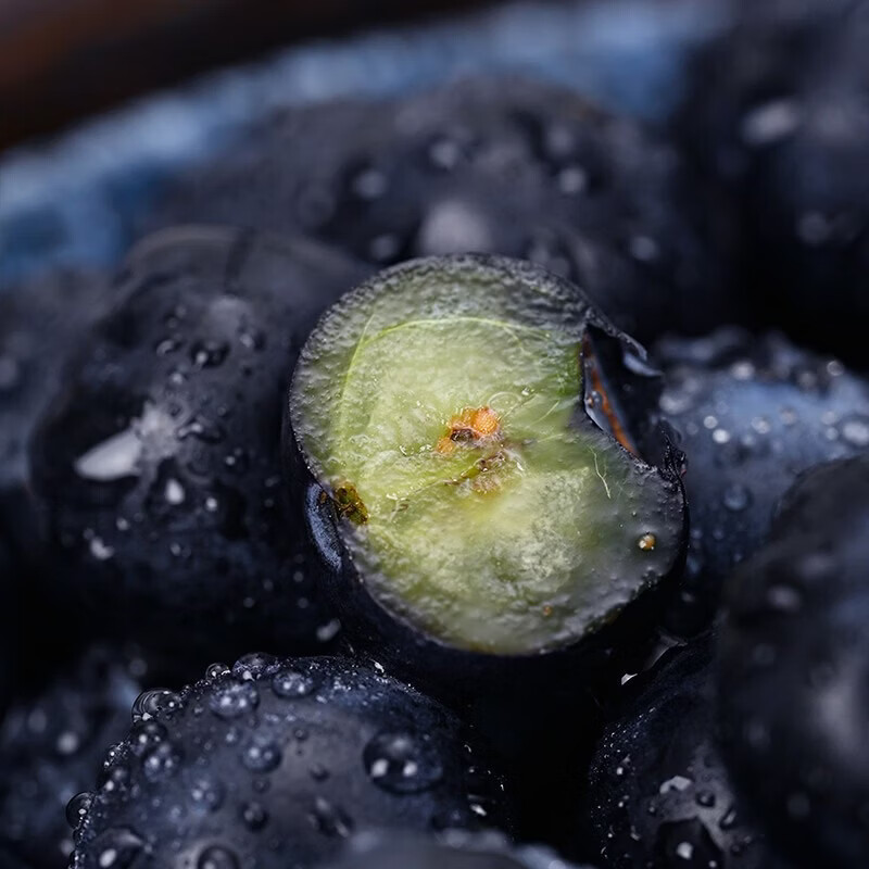 硕莓遂禧正宗云南蓝莓 新鲜水果应季现摘 8盒装*100g 单果12mm+