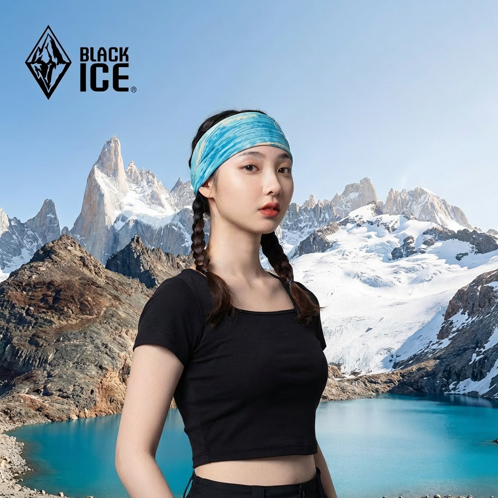 黑冰（BLACKICE）COOLMAX户外男女脖套跑步骑行运动防沙面罩速干百变魔术头巾 任选两条（下单需备注）