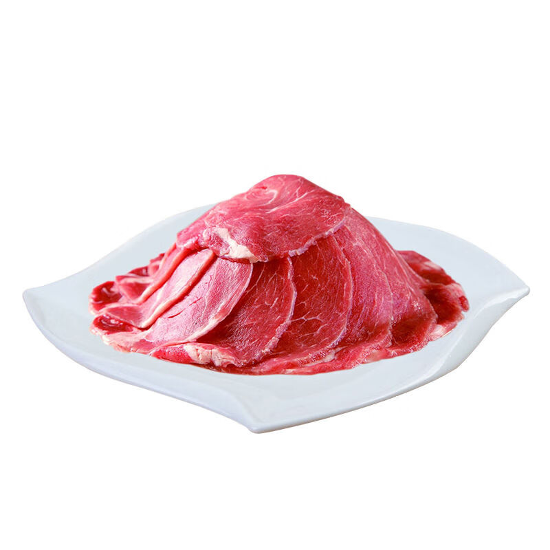 恒都精选原切牛肉片火锅食材国产六斤装 150g/袋 6袋共900g
