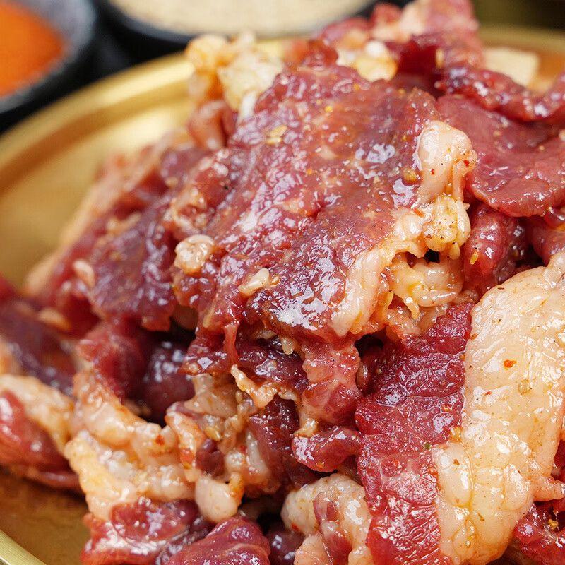 齐小函齐齐哈尔烤肉套餐1050g 赠蘸料 到手价69元