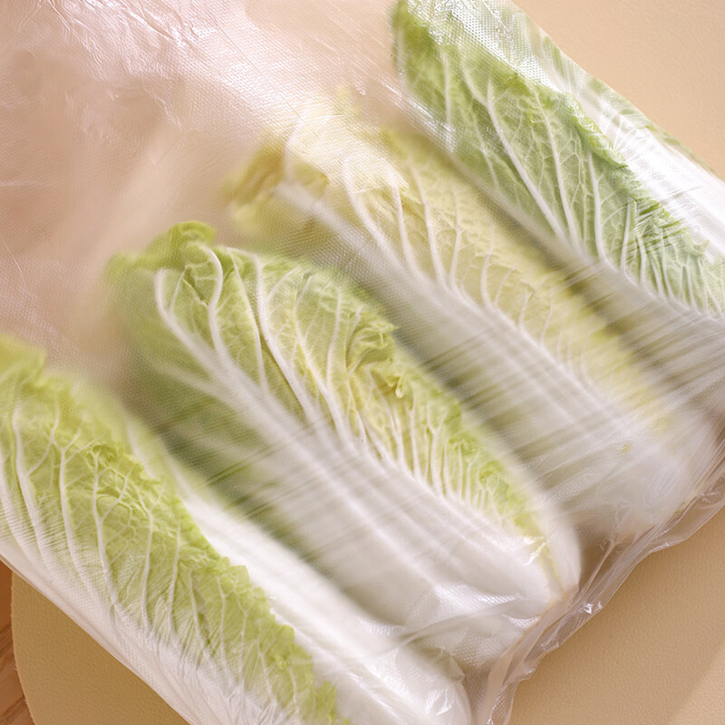 茶花(CHAHUA)保鲜袋食品级塑料袋点断式PE食品保鲜袋一次性厨房食品分装袋 小号保鲜袋 400只 点断式