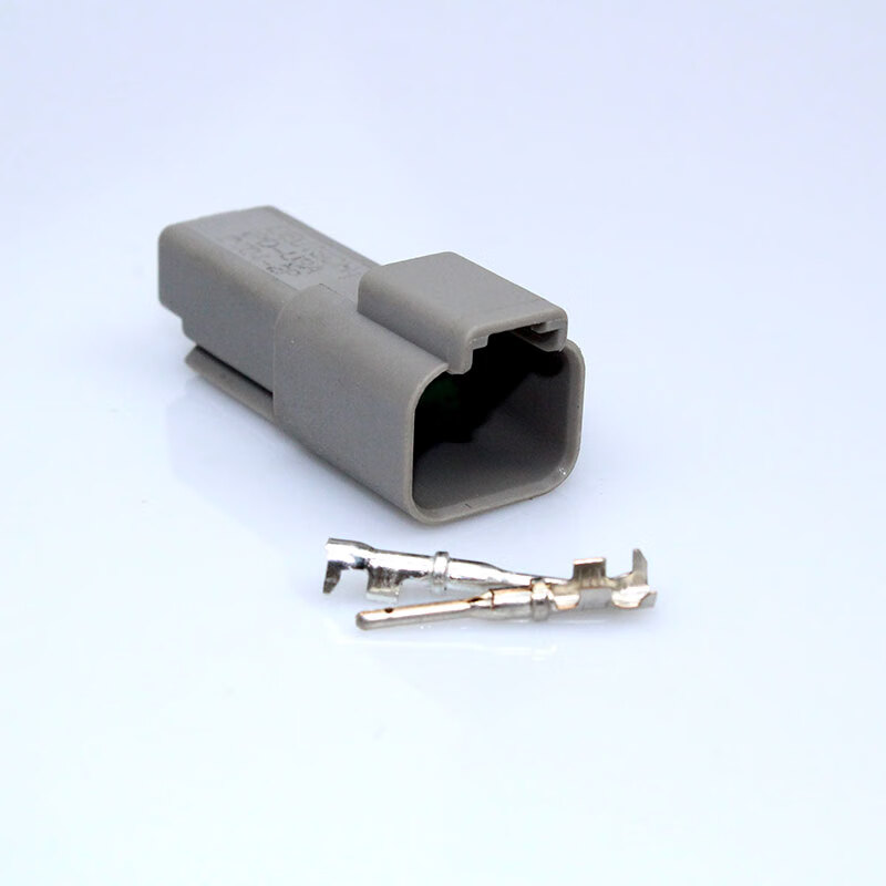 德驰连接器/deutsch/dt06-2s汽车防水接插件dt04-2p线束公母插头 dt04