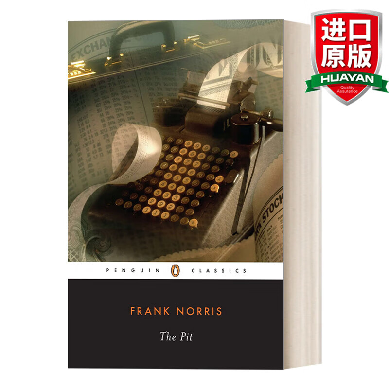 the pit the epic of the wheat 英文原版 陷阱 芝加哥的故事 弗兰克