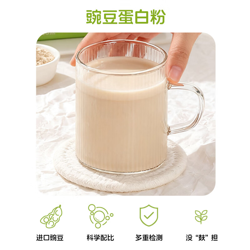 西知堂豌豆蛋白粉150g健身代餐粉植物蛋白质粉0添加糖中老年成人营养品 【立省两盒价】豌豆蛋白粉 150g*5盒