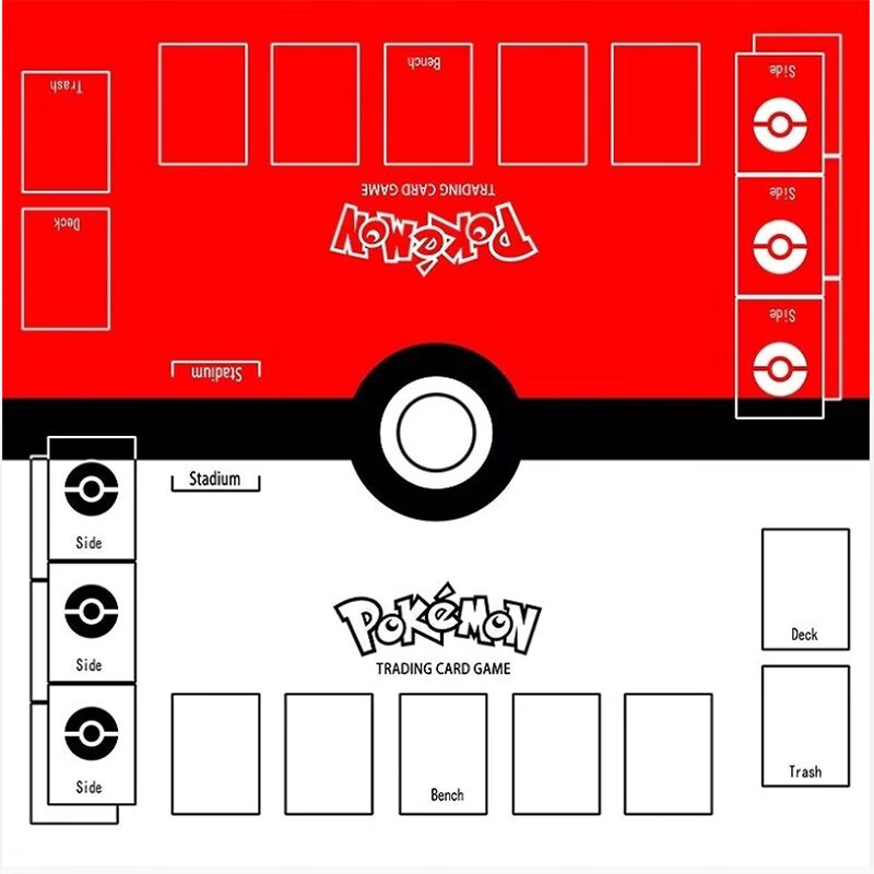 昱钧精灵宝可梦集换式卡牌pctg游戏对战垫卡牌垫数码宝贝游戏王战斗盘