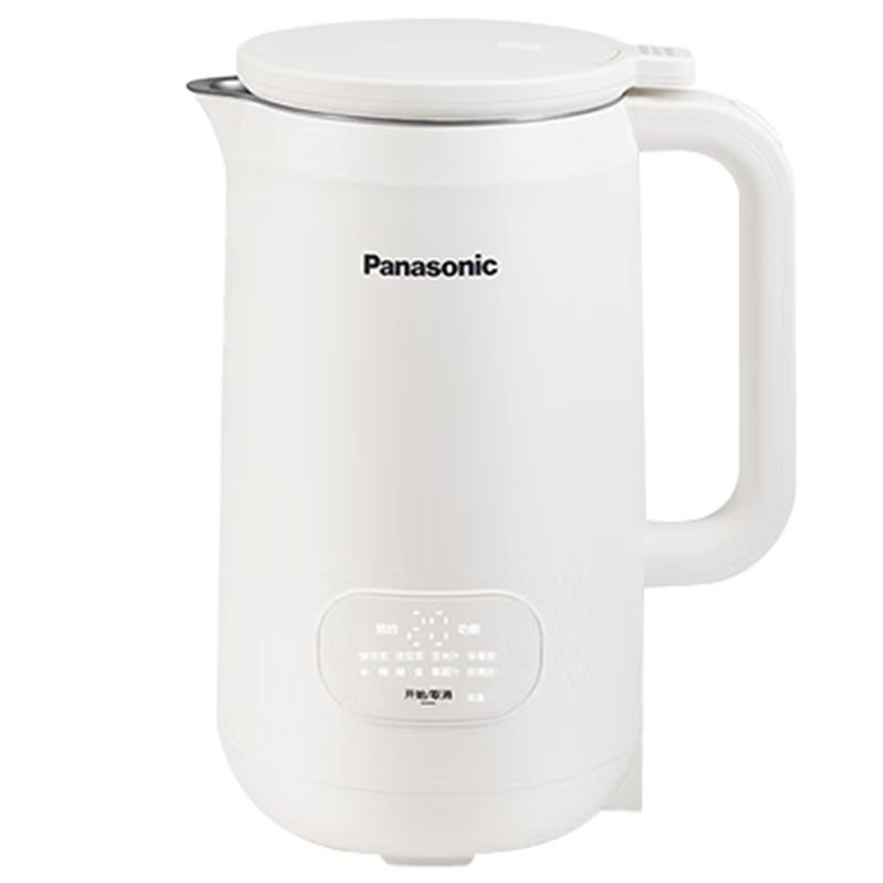 松下（Panasonic）豆浆机破壁机加热家用柔音降噪600ml全自动多功能榨汁机0涂层316L不锈钢预约米糊辅食MX-H3601CSQ