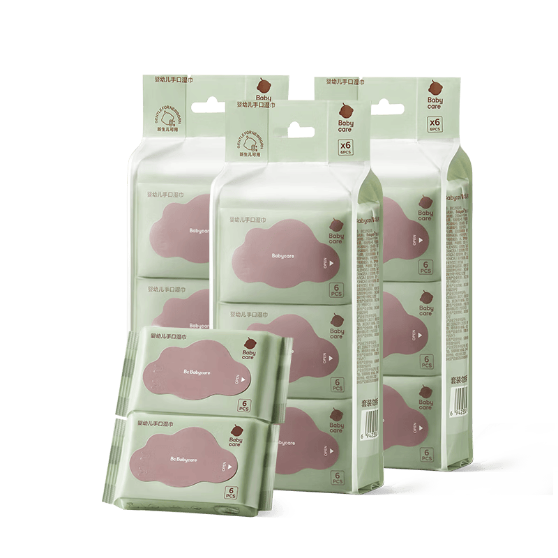 babycare Ӥ���ֿ�ʪ�� 6480�ϸ�ʪ�� 6��*20�� 30.2Ԫ