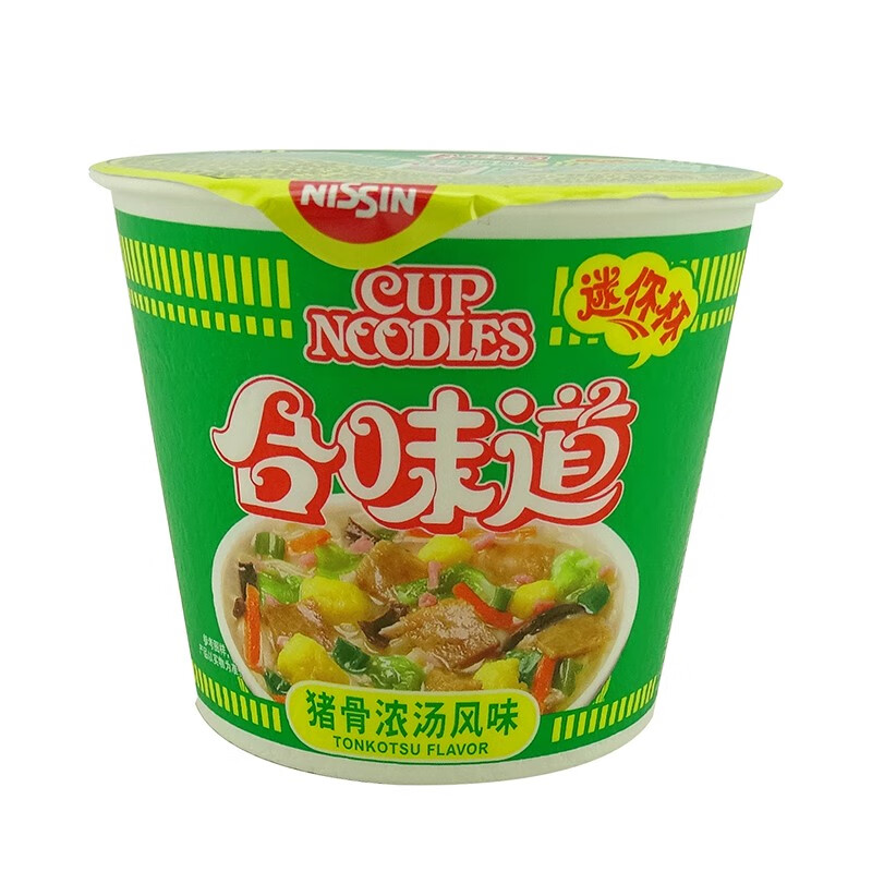 合味道迷你杯面 多种口味可选 杯装 速食网红泡面方便面快餐面早餐面