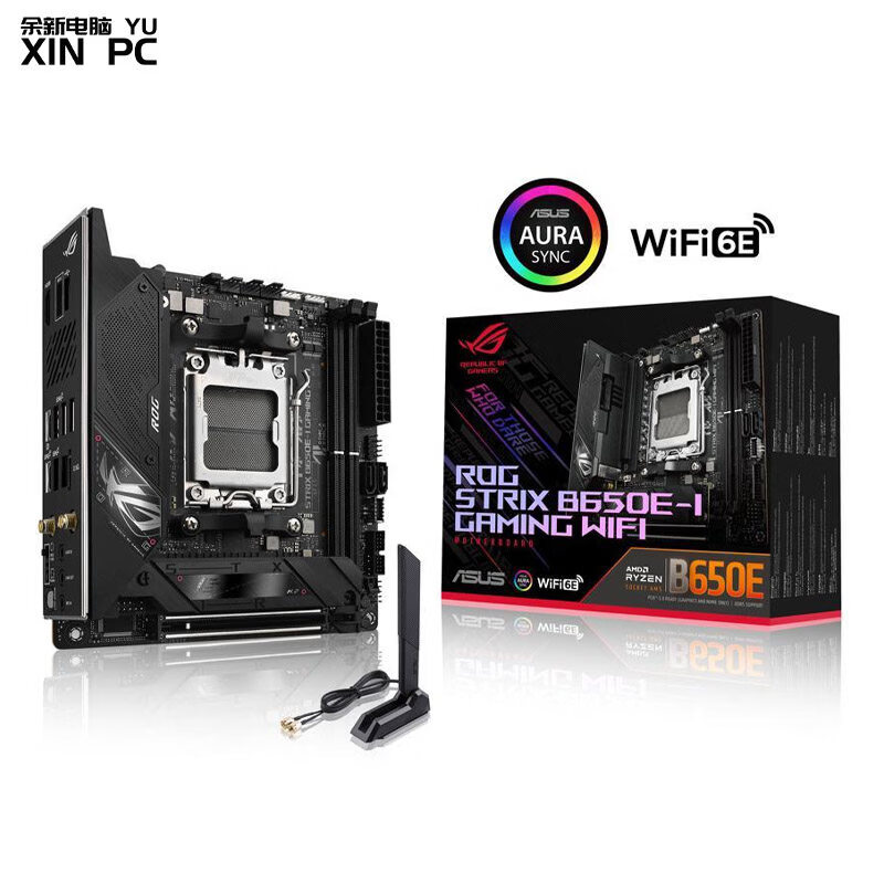 华硕（ASUS）（ASUS） ROG STRIX B650E-I GAMING WIFI搭配AMD7000/9000系列 ROG B650E-I单主板
