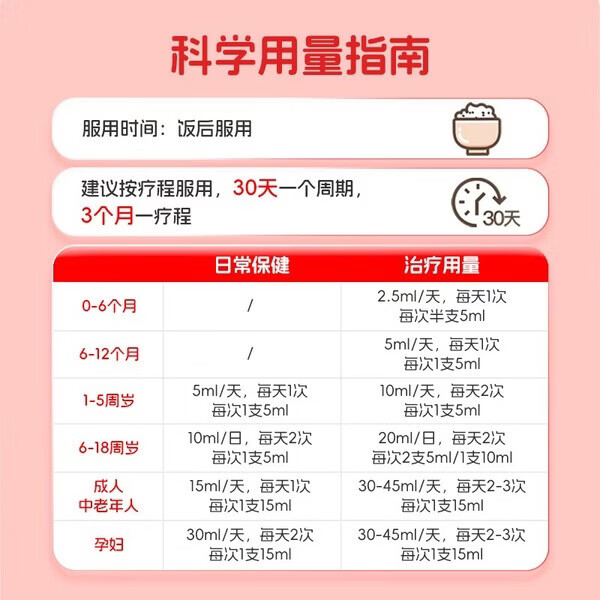 [澳诺]葡萄糖酸钙锌口服溶液 10ml*30支 3盒装 999 澳诺 金辛金丐特 用于治疗因缺 钙 锌引起的疾病