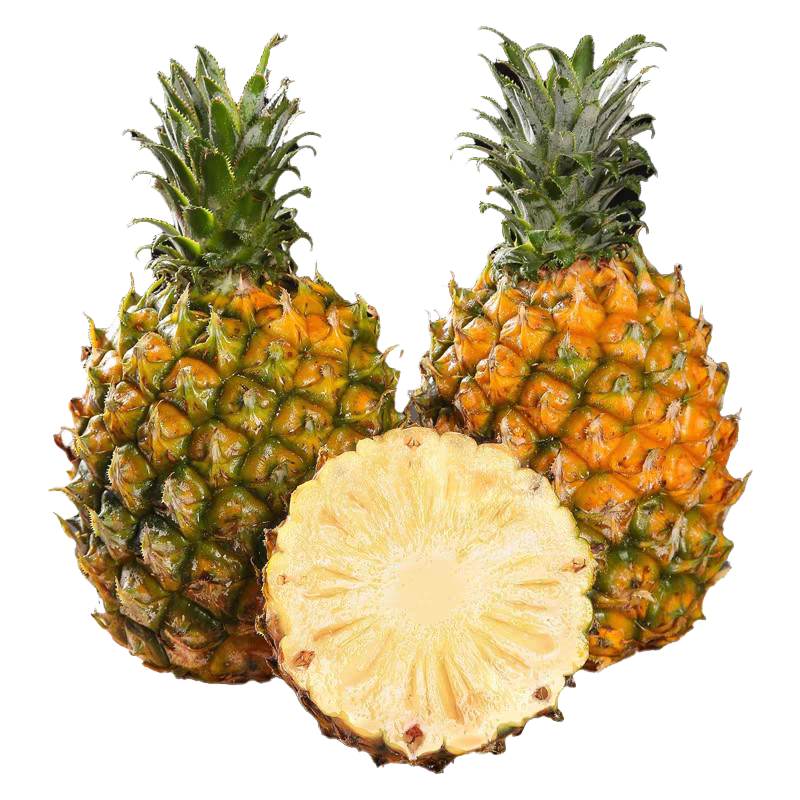 京鲜生海南手撕凤梨4.5-5斤单果1000g起 新鲜菠萝水果 源头直发