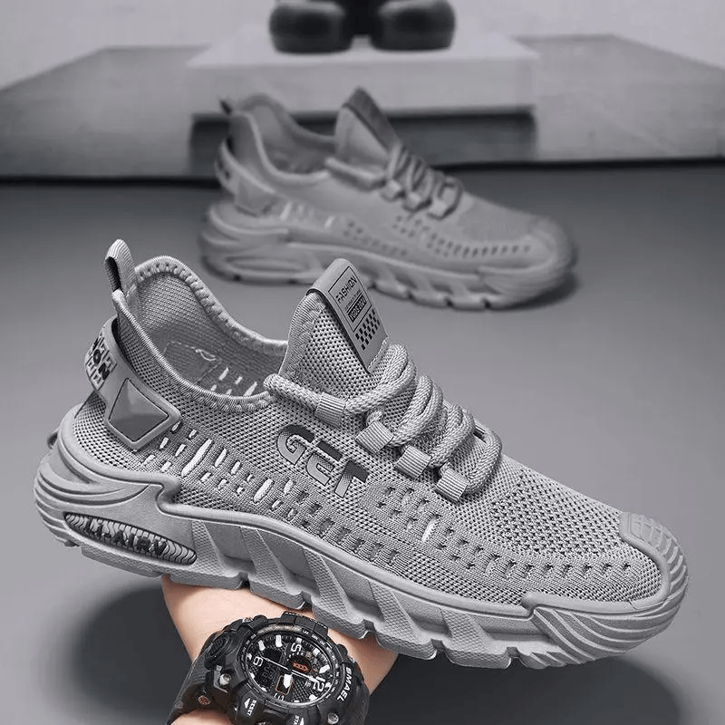 【专柜品质】2026新款春夏新款透气休闲高端轻奢潮鞋百搭男鞋HN 黑色 41