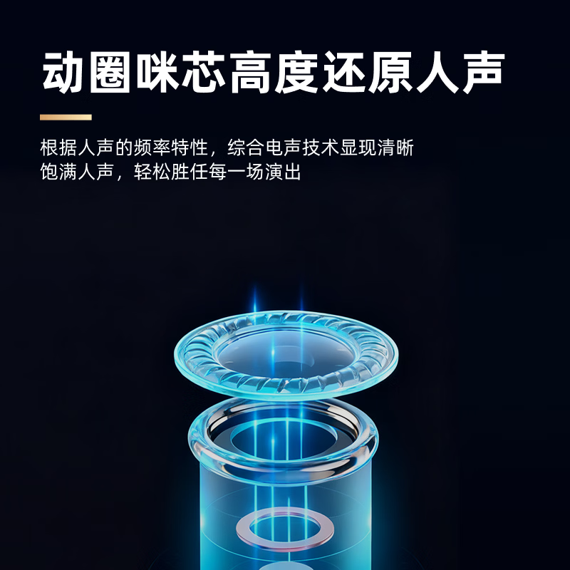 YY SOUND 有线麦克风无线麦克风动圈麦克风吉他弹唱K歌唱歌户外音响会议舞台话筒 【动圈麦克风】SYJ-M16