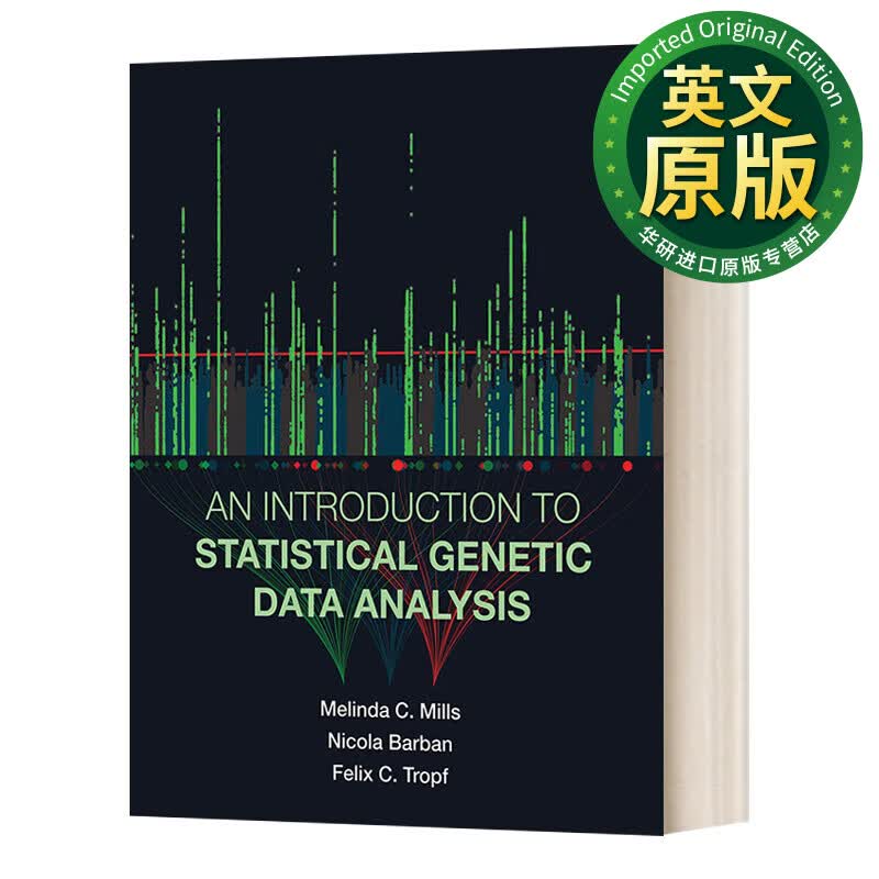 预售 An Introduction to Statistical Genetic Data Analysis The MIT Press 统计遗传数据分析导论 英文版 英文原版 生命科学