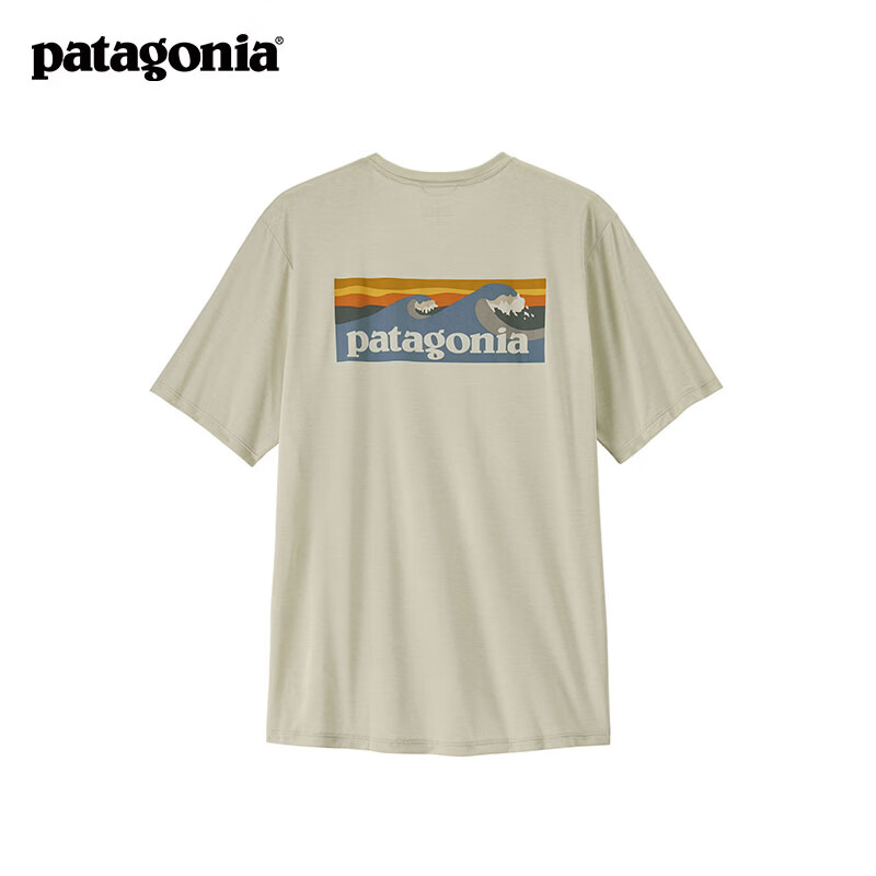 巴塔哥尼亚（Patagonia）男士弹性透气C1圆领速干短袖T恤 Cap Cool Daily 45481 DYWH L 176/185(CM) 79/89(KG)