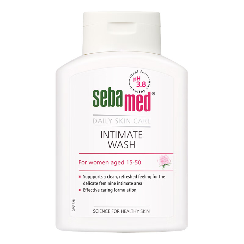 施巴(Sebamed)倍护私处清洗液200ml女性私处护理液私密保养液弱酸德国进口 女性护理液200ml
