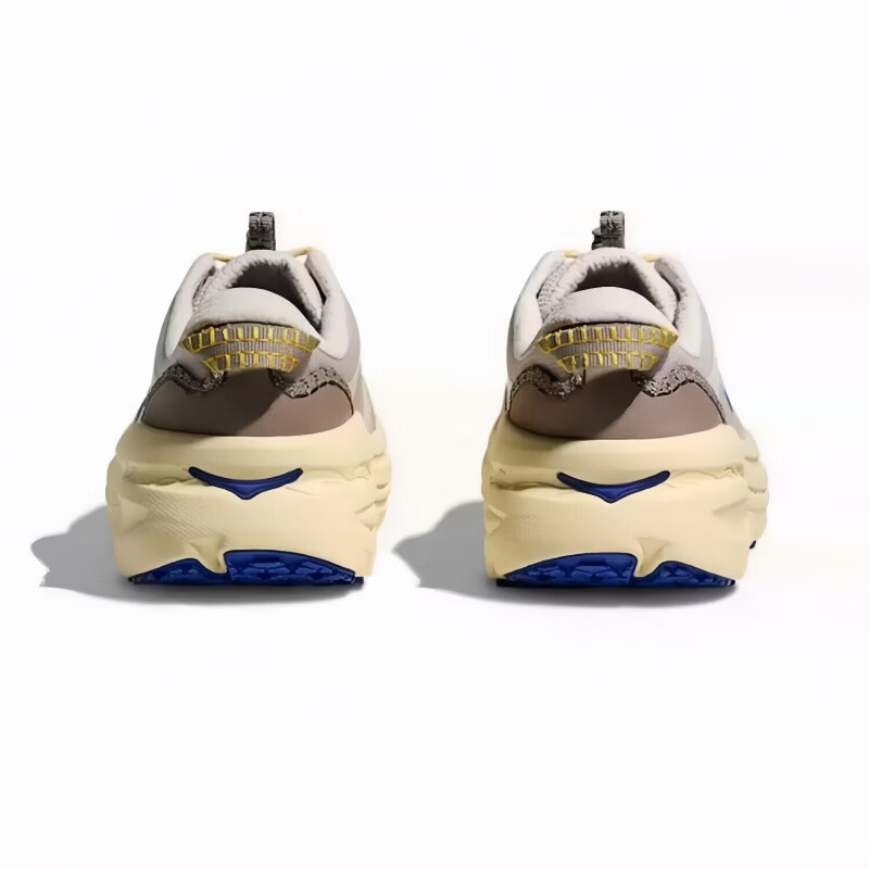 HOKA HOKA FOOT男女同款邦代B3复古运动休闲鞋BONDI B3  缓震透气山地户外跑步鞋 橙黄色/明黄色 46