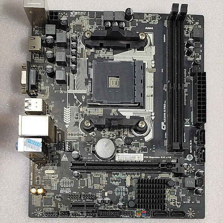 技嘉（GIGABYTE）AM4 A320MS2H B450 b550主板带m.2接口支持DDR4内存 AMD 七彩虹A320M主板 DDR4 无m.2口