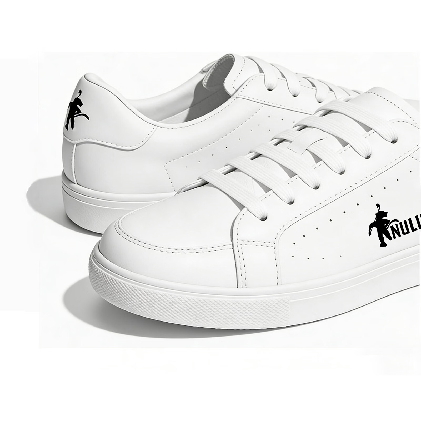 勤豹（NULIBAO）【抗污免洗】小白鞋女厚底内增高百搭休闲高端透气轻便软底显脚小 白色 42 (260mm)