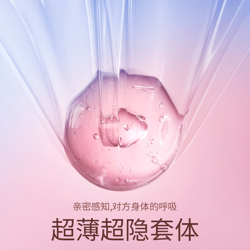 杜蕾斯(durex)玻尿酸避孕套 超薄润薄小水库安全套 润滑男女用套套成人情趣用品 【高端小水库】玻尿酸超薄